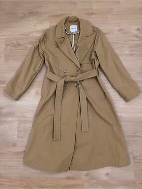 Madewell Tan Trench Coat